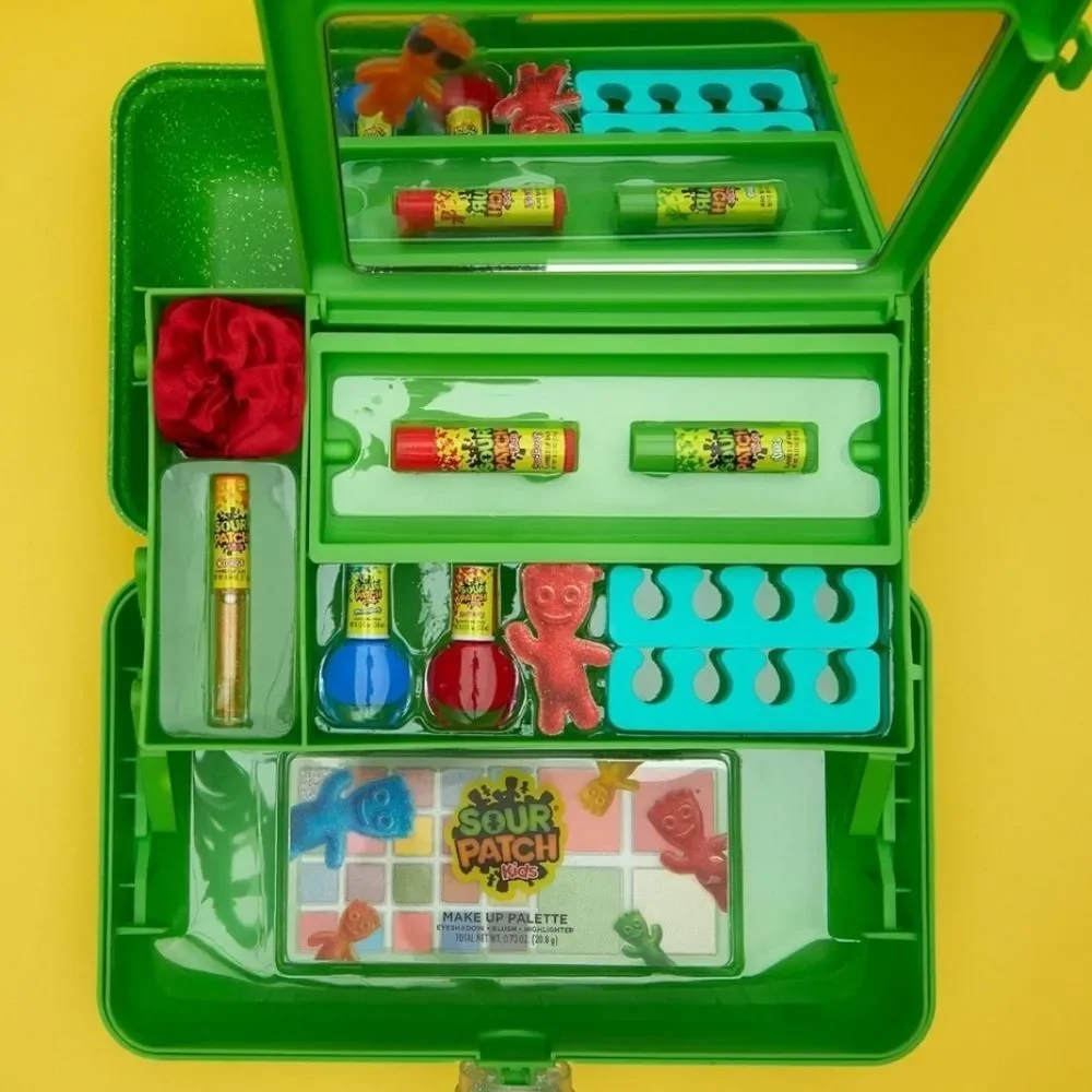 Caboodles X Taste Beauty X  Sour Patch Kids‎ On-The-Go Girl Cosmetic Case